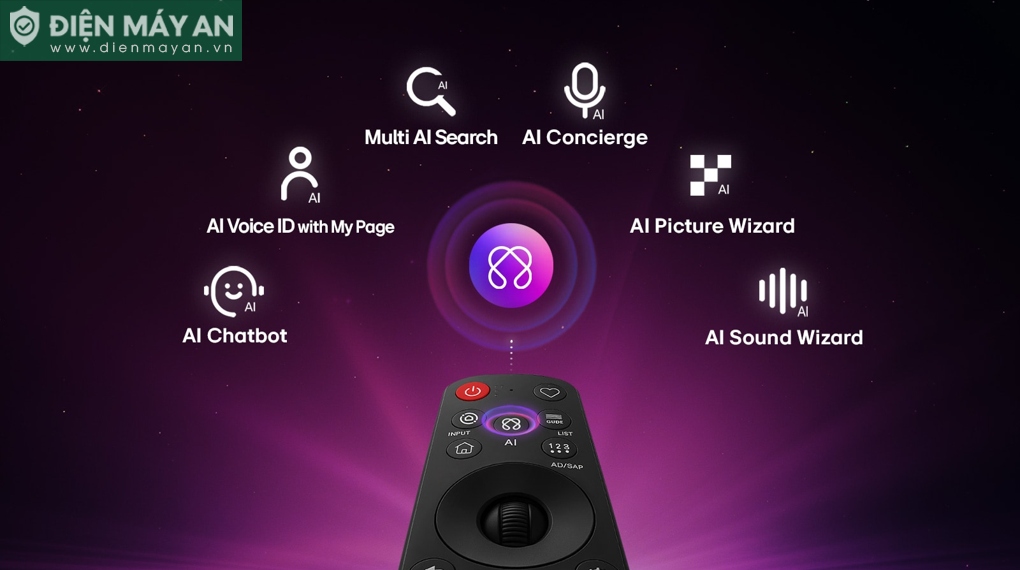 Smart Tivi Mini RGB LG AI 4K 75 inch 75MRGB86BSA